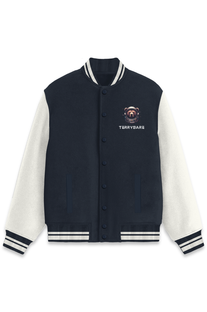 Cosmic Bear Varsity Jacket