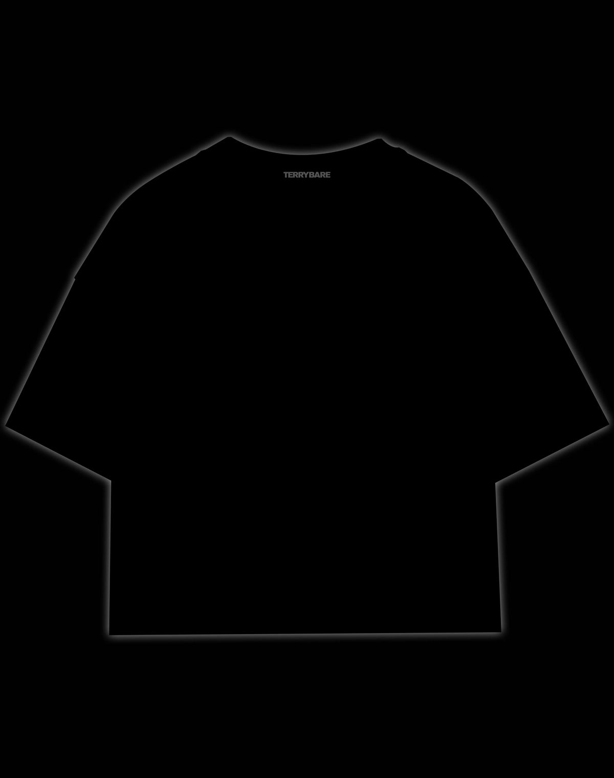 BLACK LUCIFER T SHIRT back