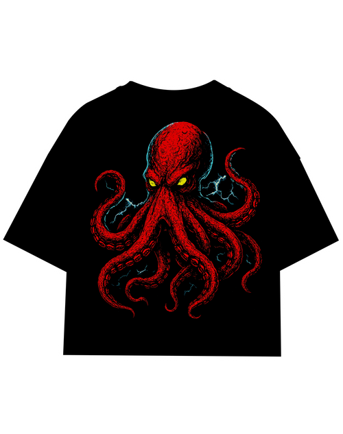 BLACK TENTACLE STORM T SHIRT
